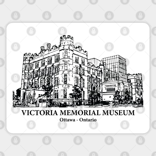 Victoria Memorial Museum - Ottawa ON Magnet by Lakeric